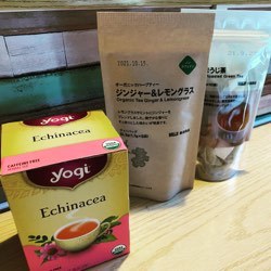 施術後のお茶