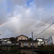虹出てました